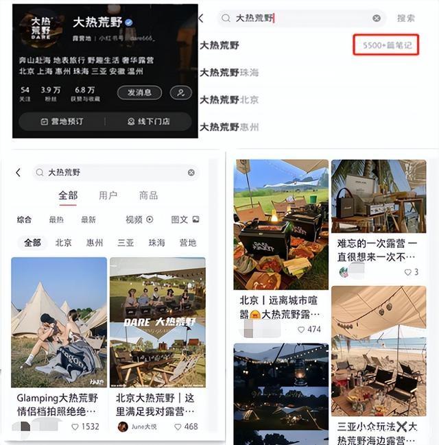 6个月营收超千万，如何在小红书玩转“露营”？