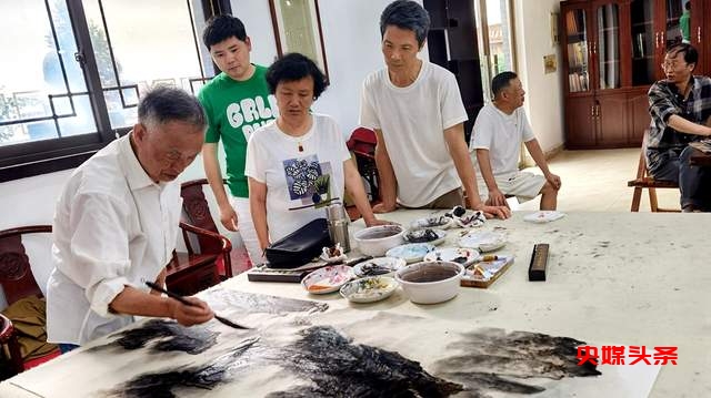 贵州书画精英走进嘉州画院，与乐山同仁共赴一场文化盛宴