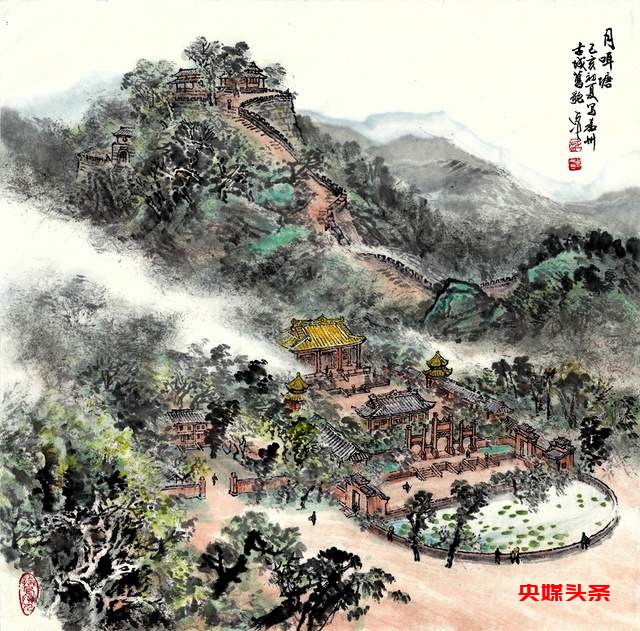 乐山之子，艺术之光——记嘉州画院副院长盛志中