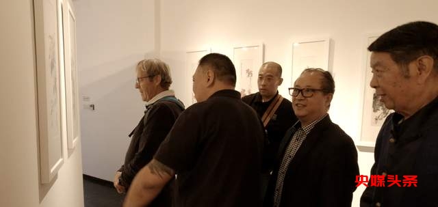 醉红墙下的艺术盛宴：李历作品展引领中法文化交流与传承